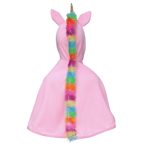 Toddler Unicorn Cape Pink