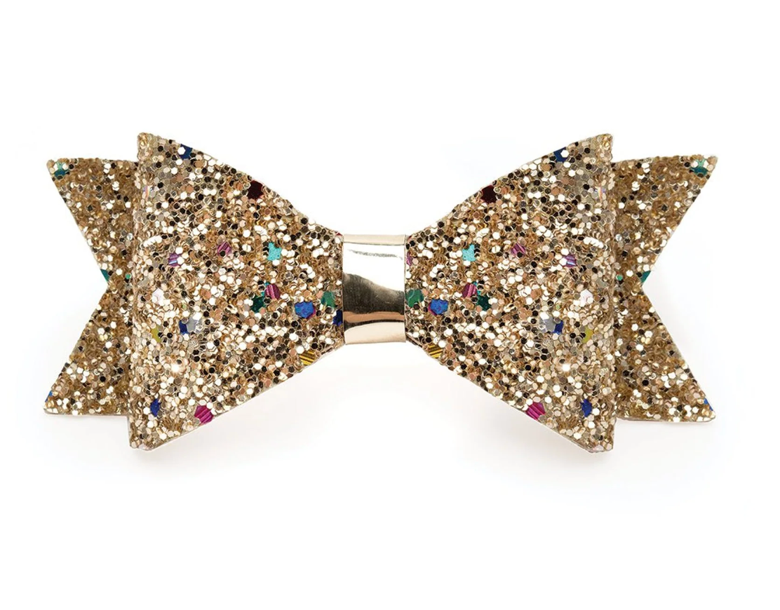 Great Gold Bow Hair Clip