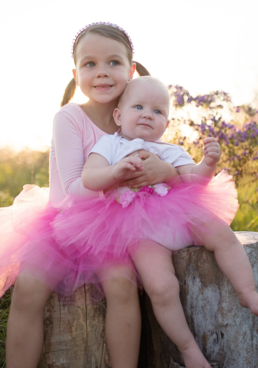 Rainbow Sequins Skirt & Wings