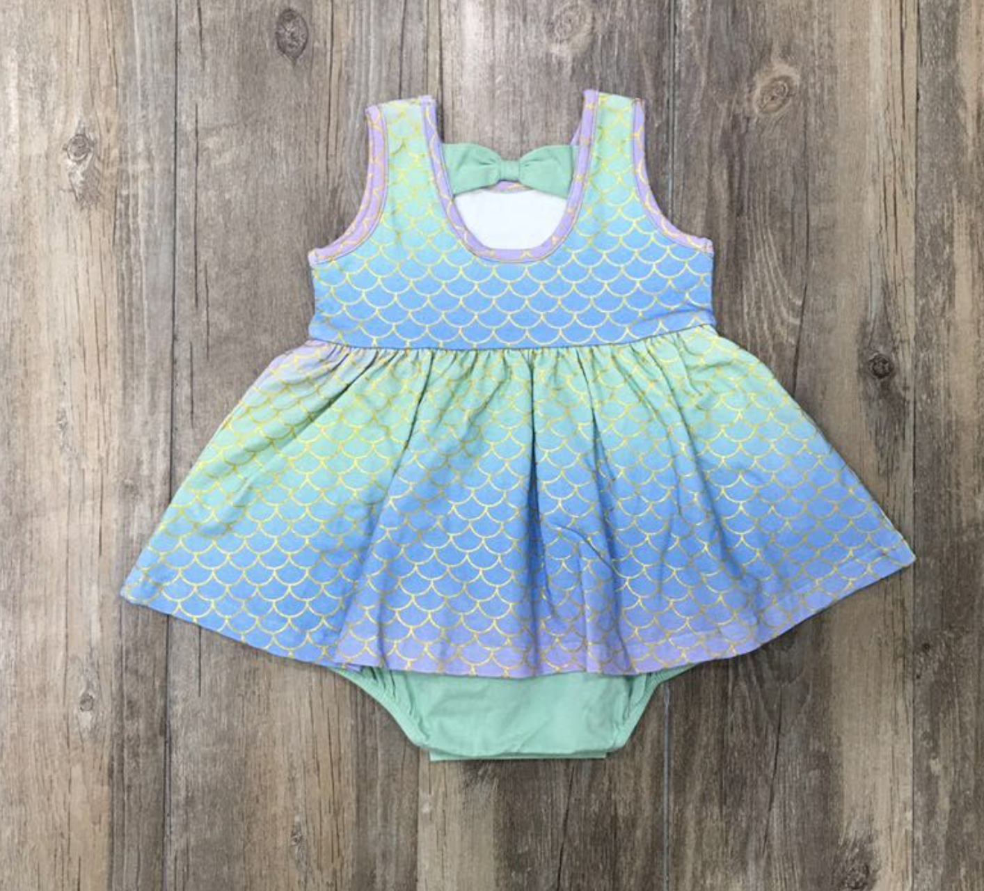 SB Mermaid Dainty Bow Bubble