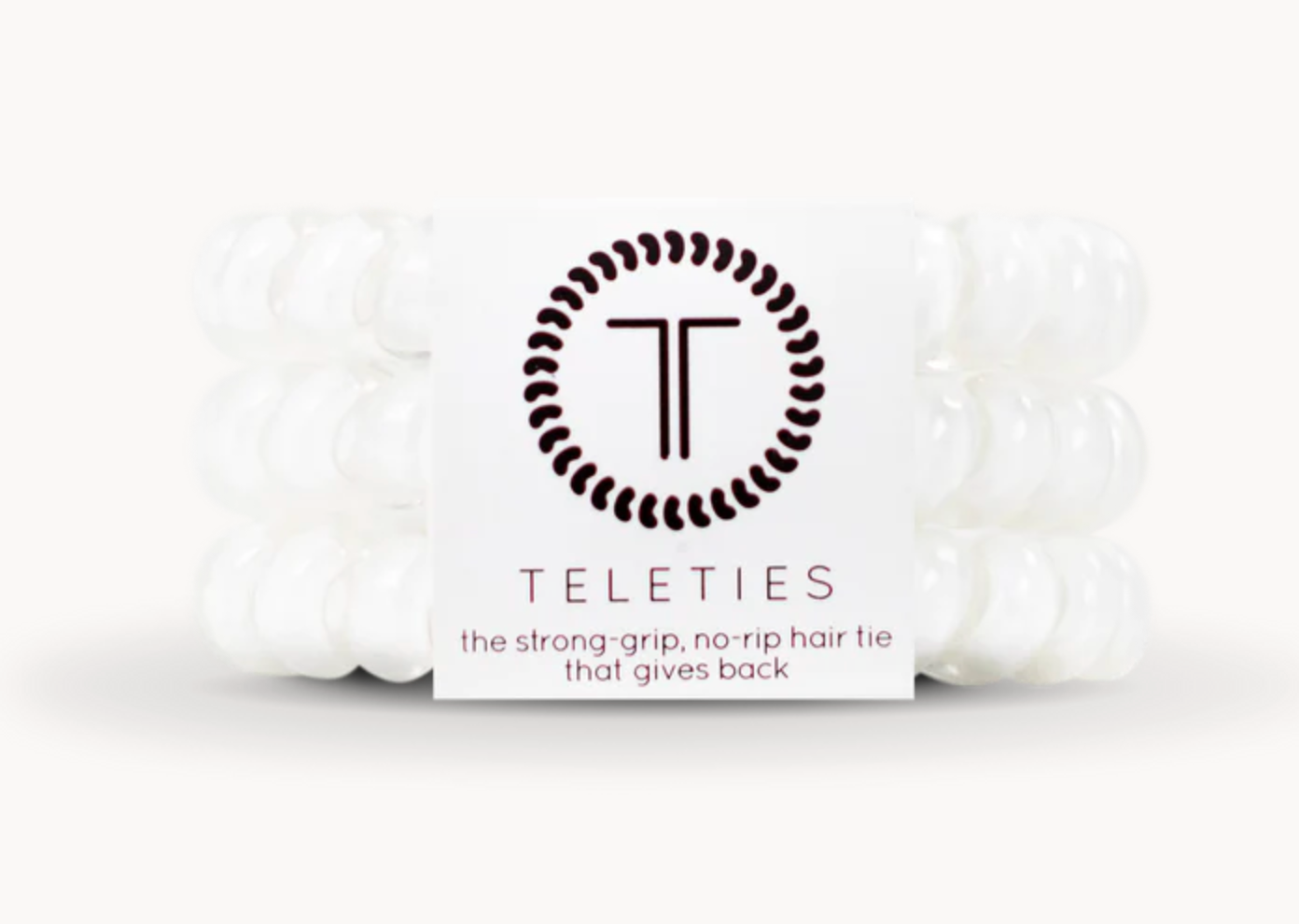 Coconut White Large Teleties