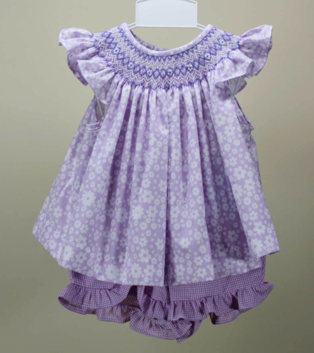 Violet Flowers Valerie Set