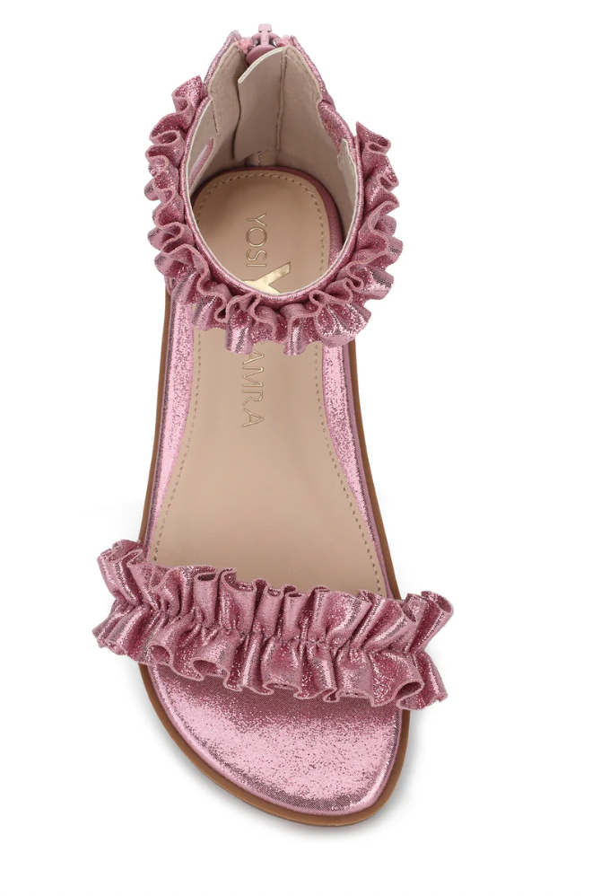 Miss Ava Sandal-Pink Metallic