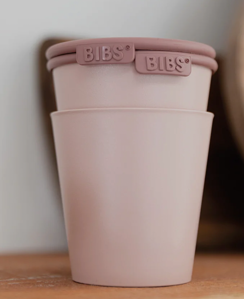 Bibs Blush Cup Set w/Lid