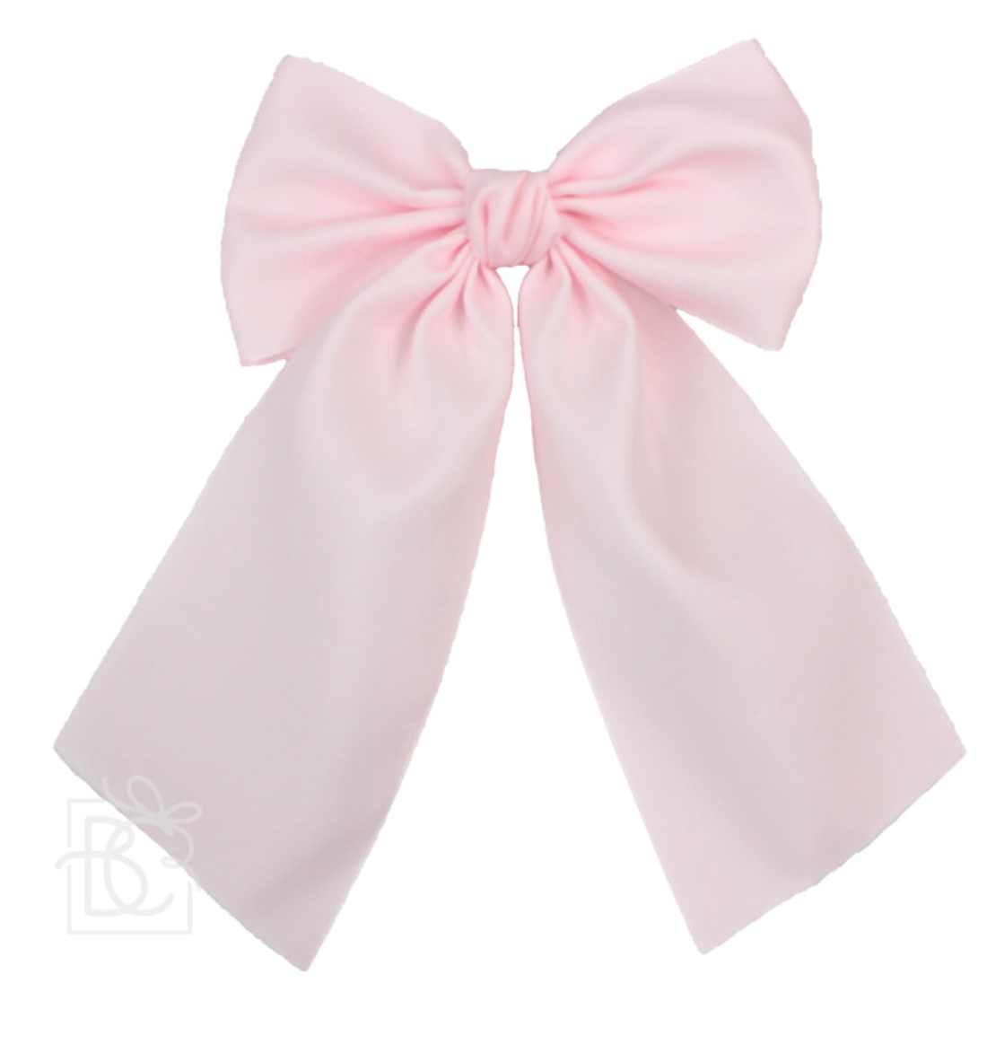 4.5'' OPAQUE SATIN BOW W/ EURO KNOT & TAILS