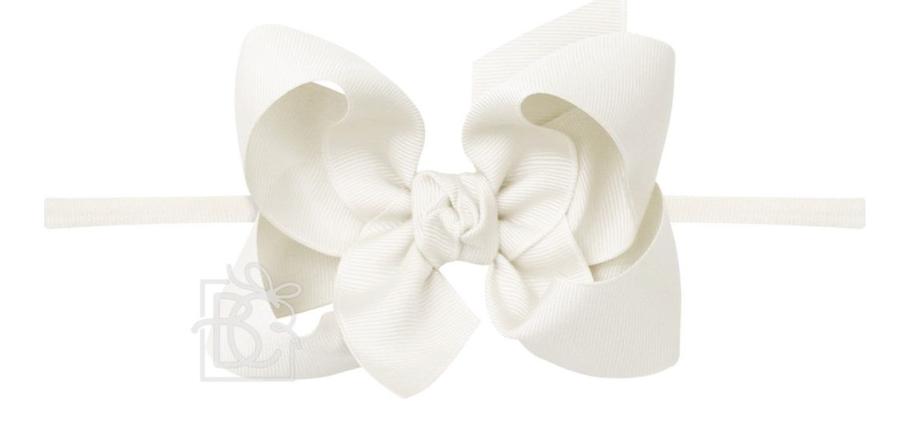 3.5'' Med Bow on 1/4'' Pantyhose HDBD