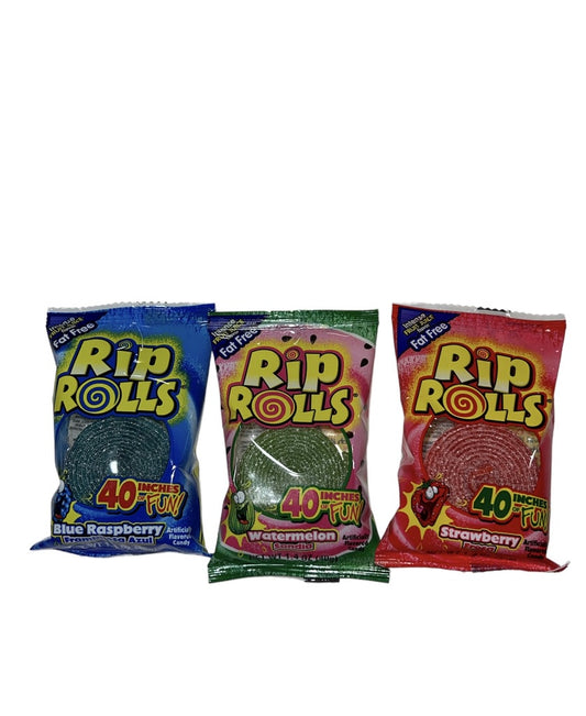 Sour Rip Rolls Candy