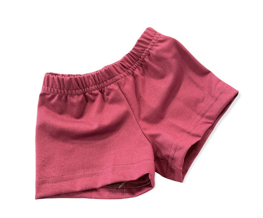 Maroon Boy Cut Bloomer