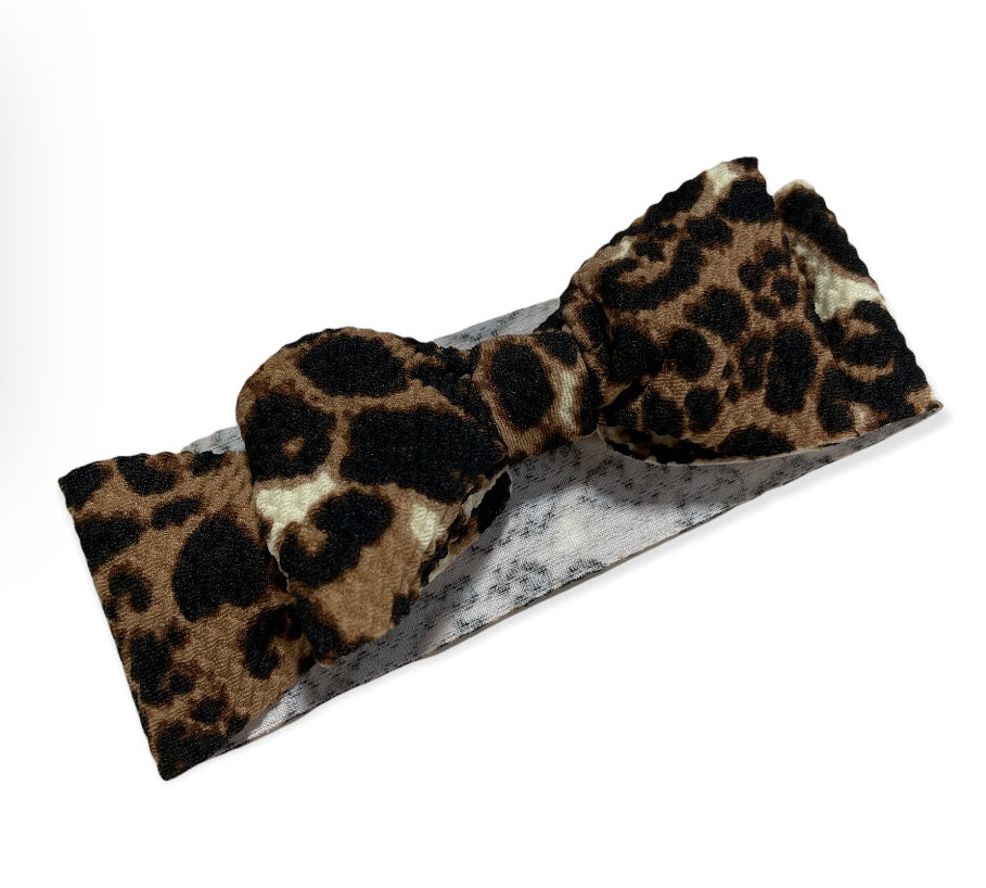 Leopard Mini Headwrap