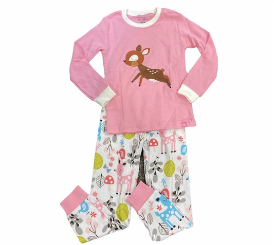 Mini Bambi Long Sleeve PJ's