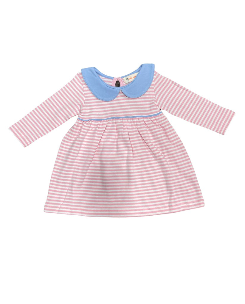 Pink & White Stripe Dress