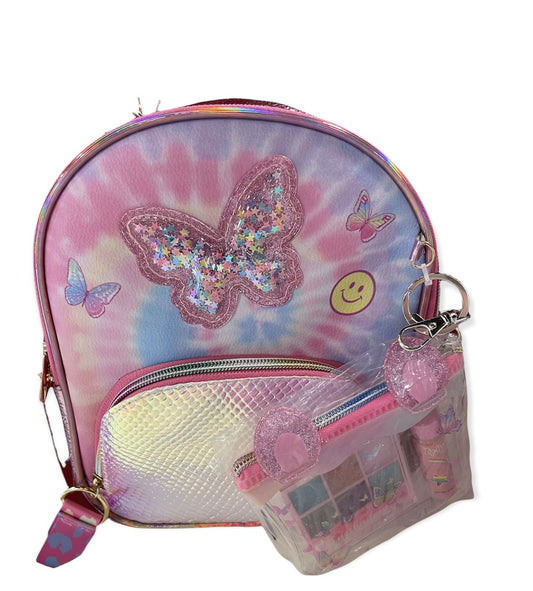 Tie Dye Butterfly Stylish Mini Backpack