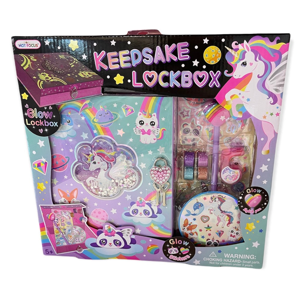 Glow in the Dark Keepsake Lockbox