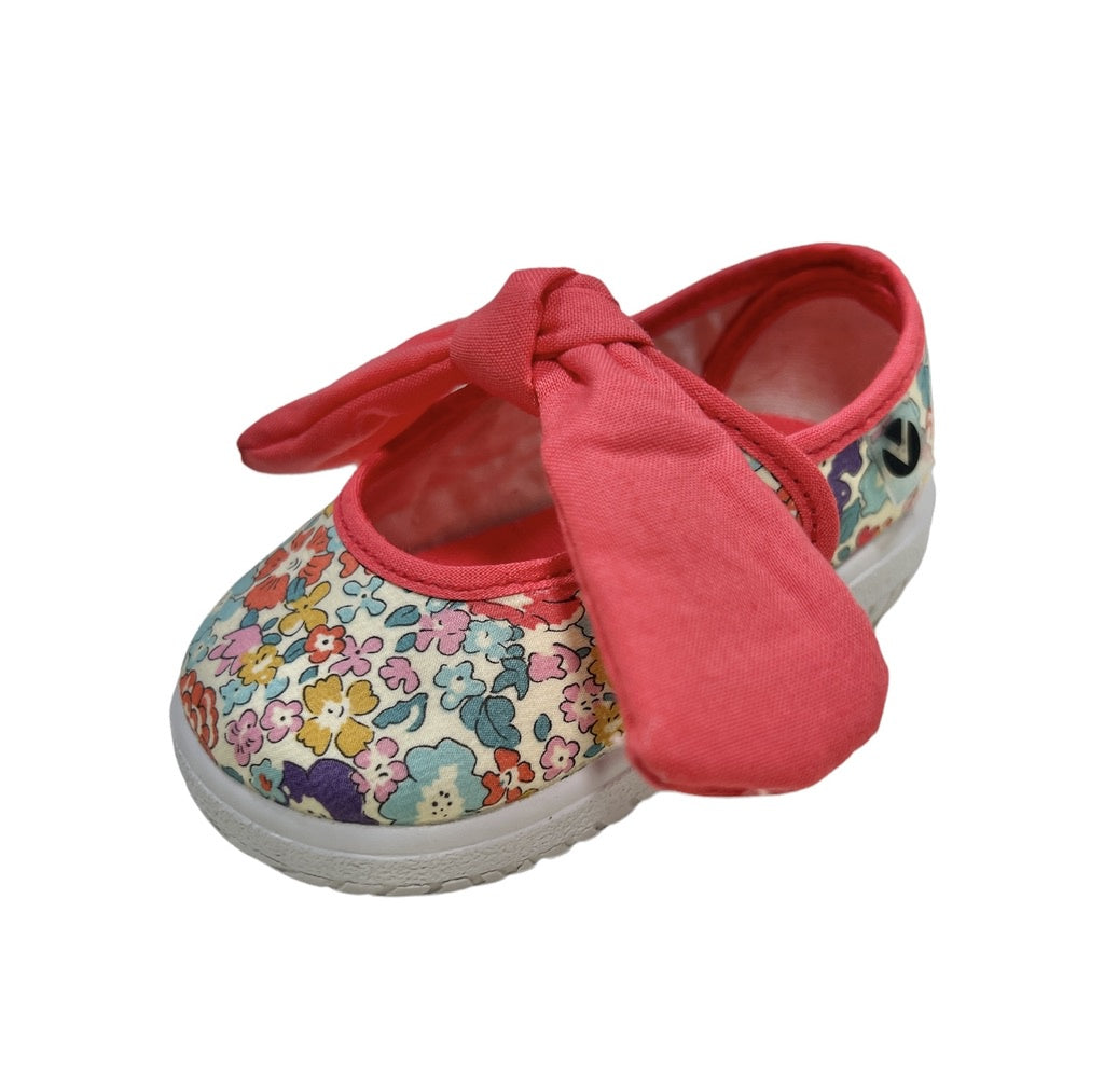 Liberty Coral Floral Tie Shoe