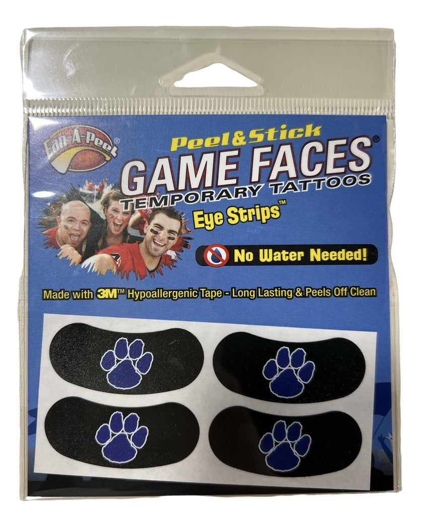 Blue Paw Game Faces