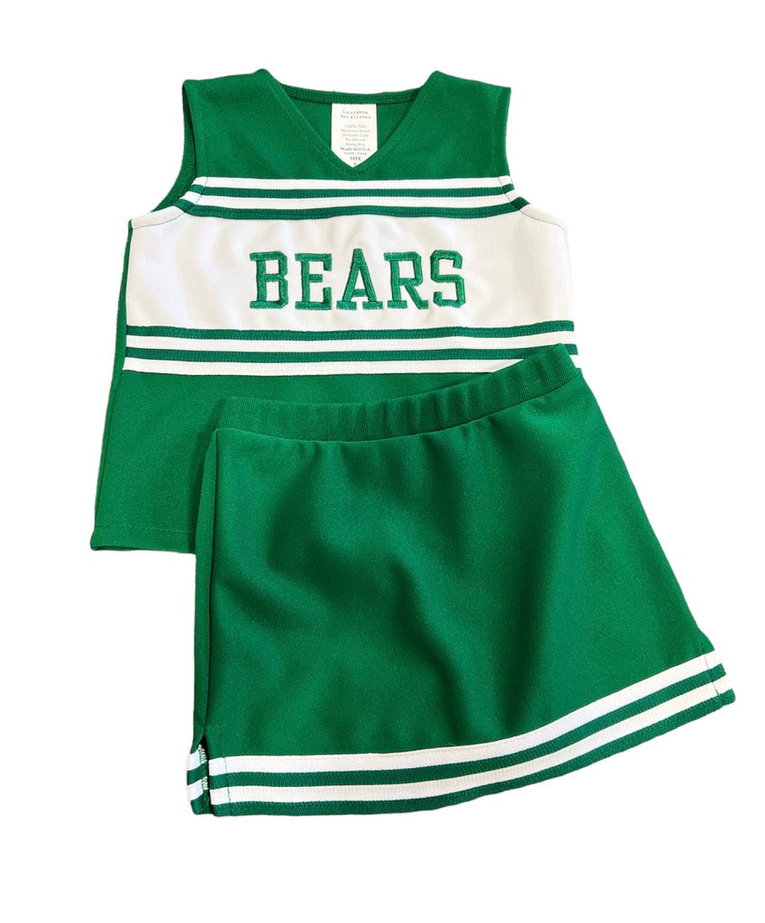 Bears Kelly/White Cheer Suits