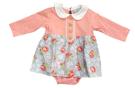 Rambling Rose Skirted L/S Bubble