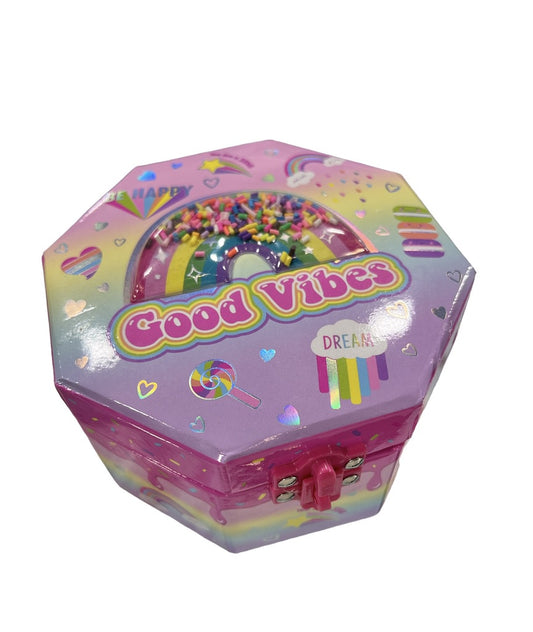 Rainbow Musical Jewelry Box