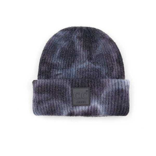 CC Grey/Grey Tie Dye Beanie