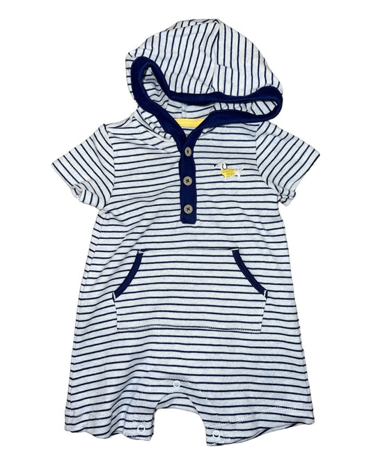 Putting Puppies Hooded Romper