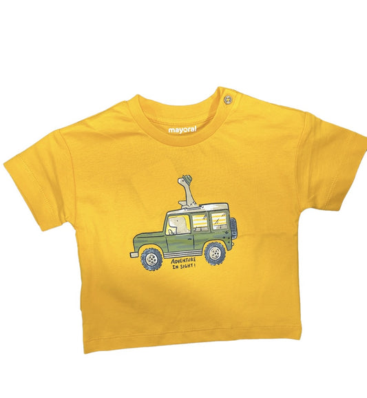 Adventure in Sight Yellow Tee