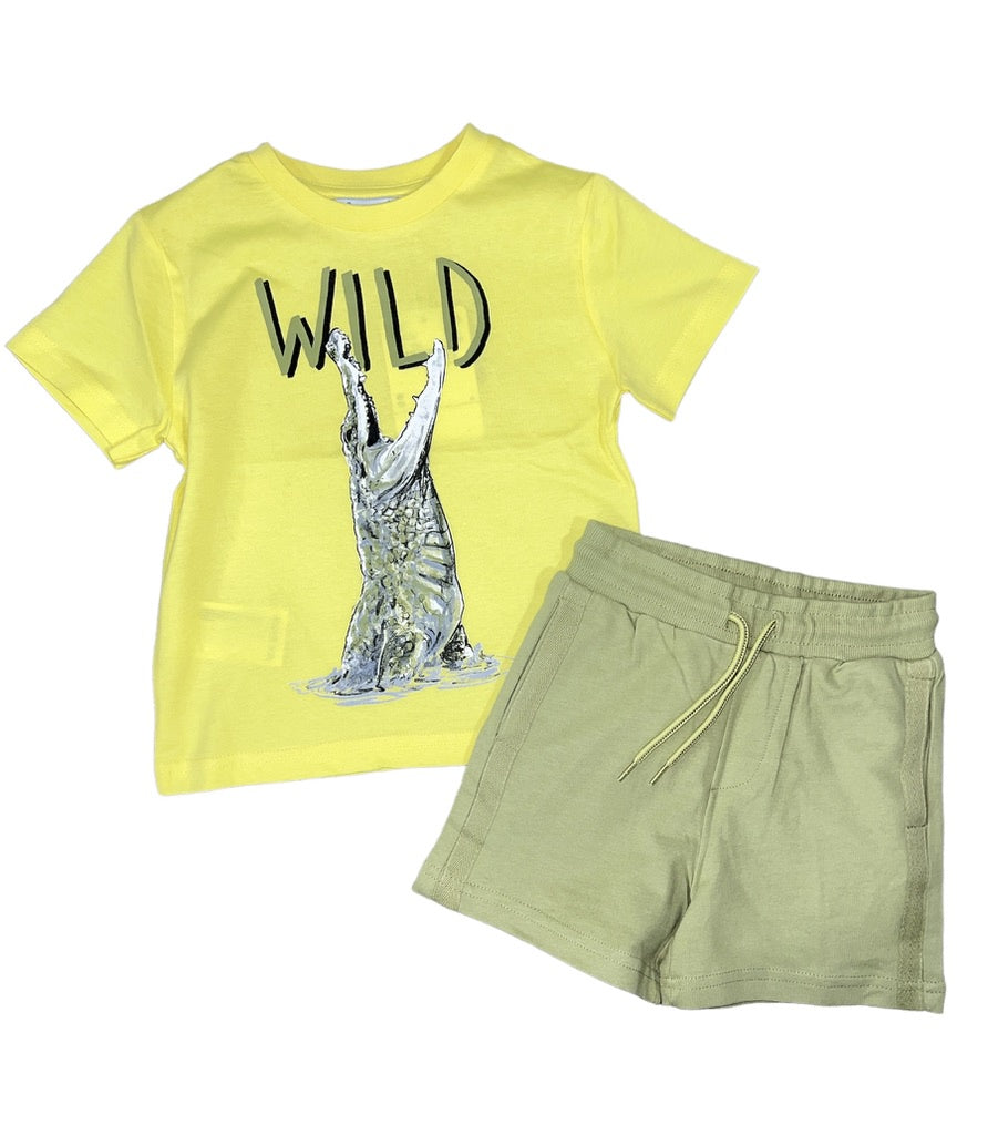 WILD Gator Short Set