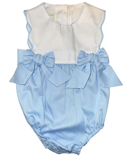 Phoebe Blue Bows Bubble