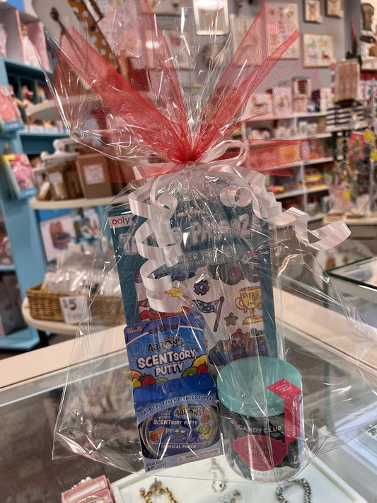 Monster Truck Blue Valentine Set