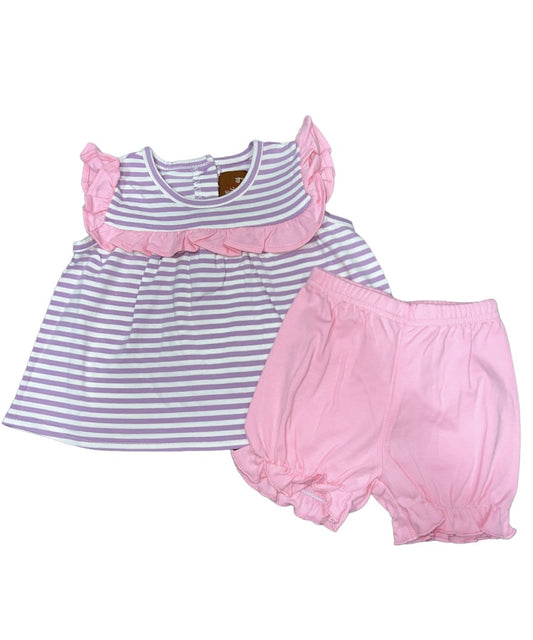 MJ Mia Bloomer Set Lavender & Pink