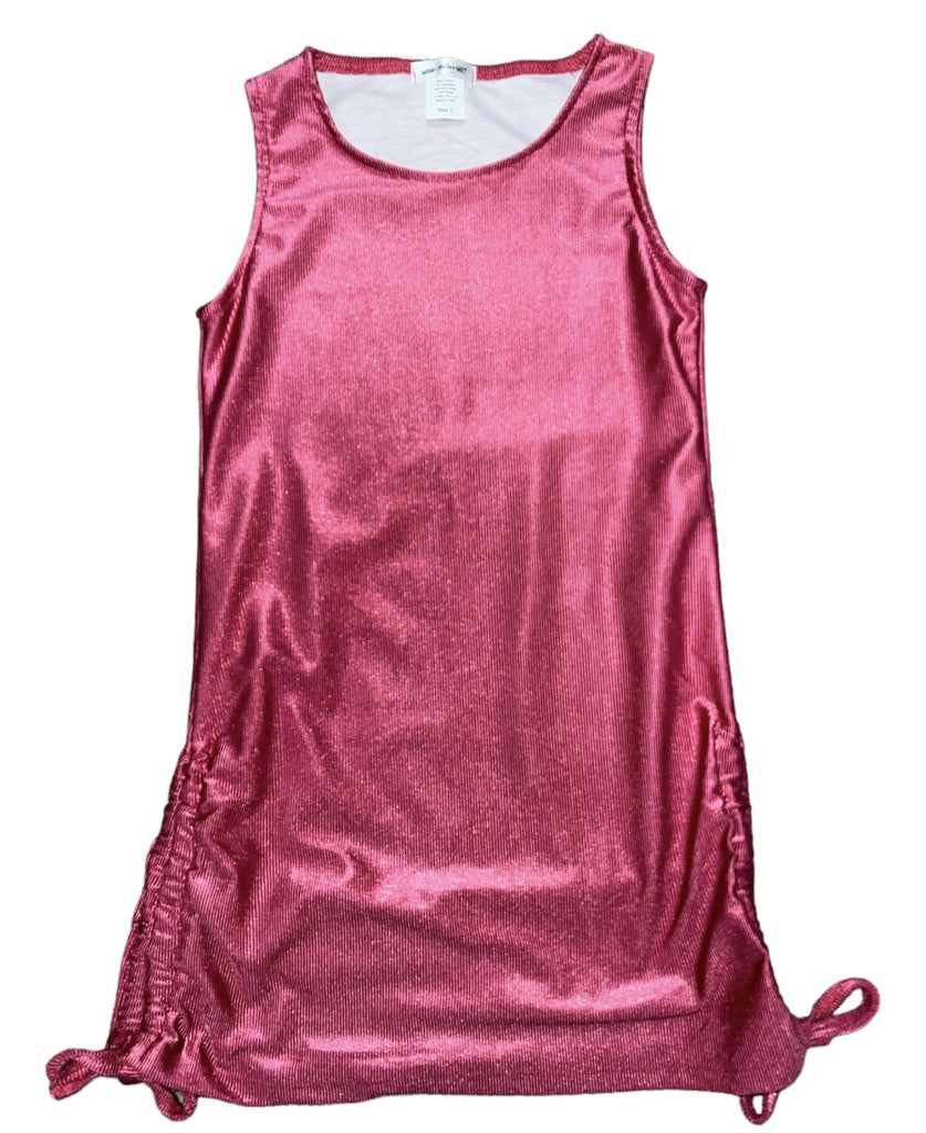 Jackson Raspberry Rib Tank Dress