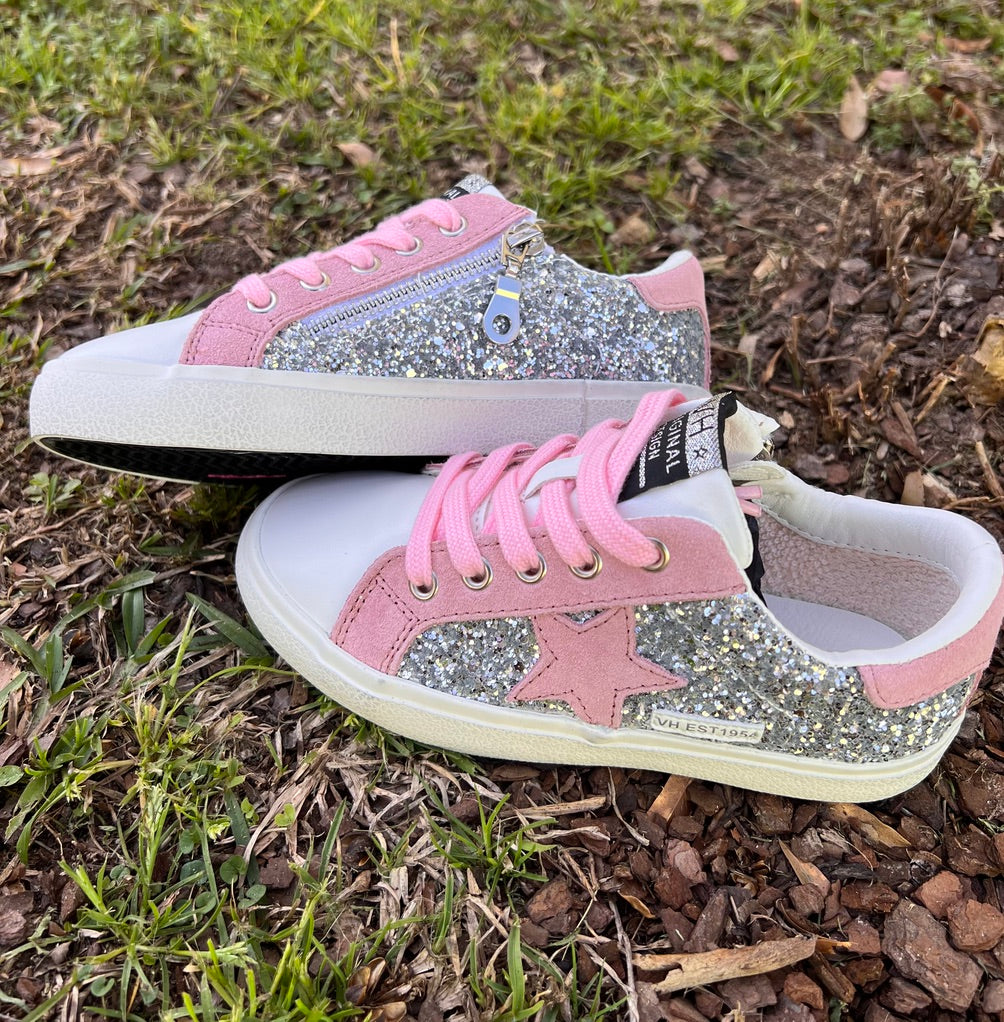 VH Mindy Silver Multi Low Top