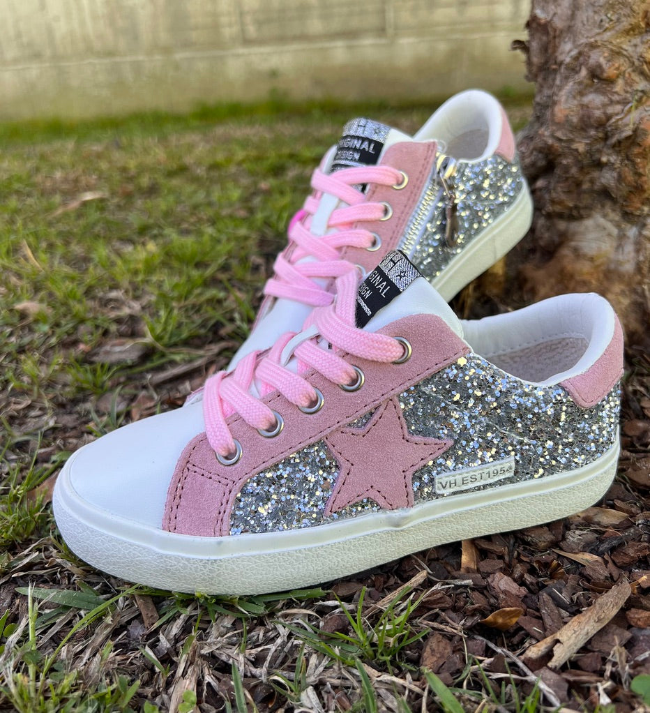 VH Mindy Silver Multi Low Top