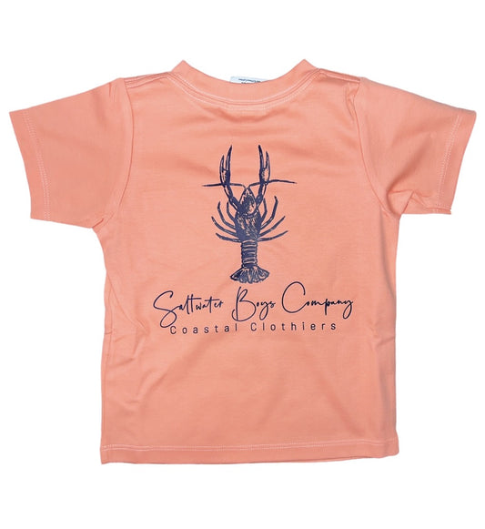 SWB Key West Lobster Coral Pima Tee