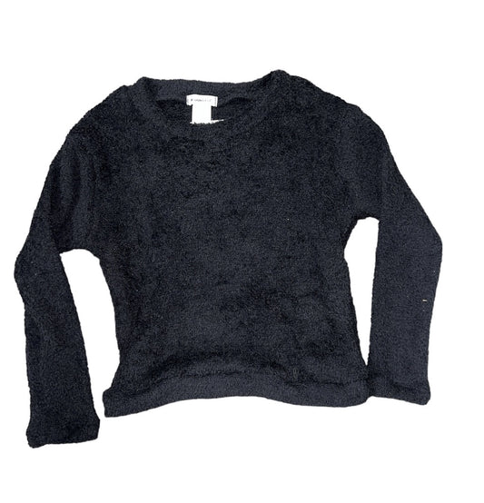 Allison Black Chenille Sweater