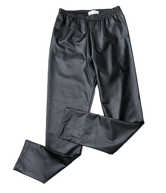 Linda Black Pleather Legging