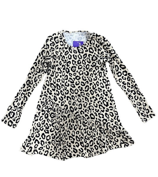 Kelly Taupe/Black Asymmetrical LS Cheetah