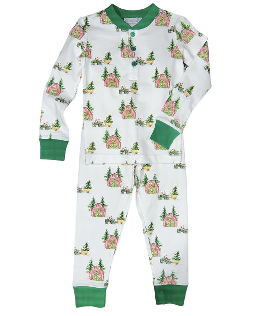 Christmas Tree Farm Boys Lounge Set