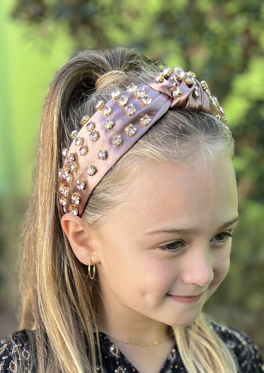 Bronze Stud Headband