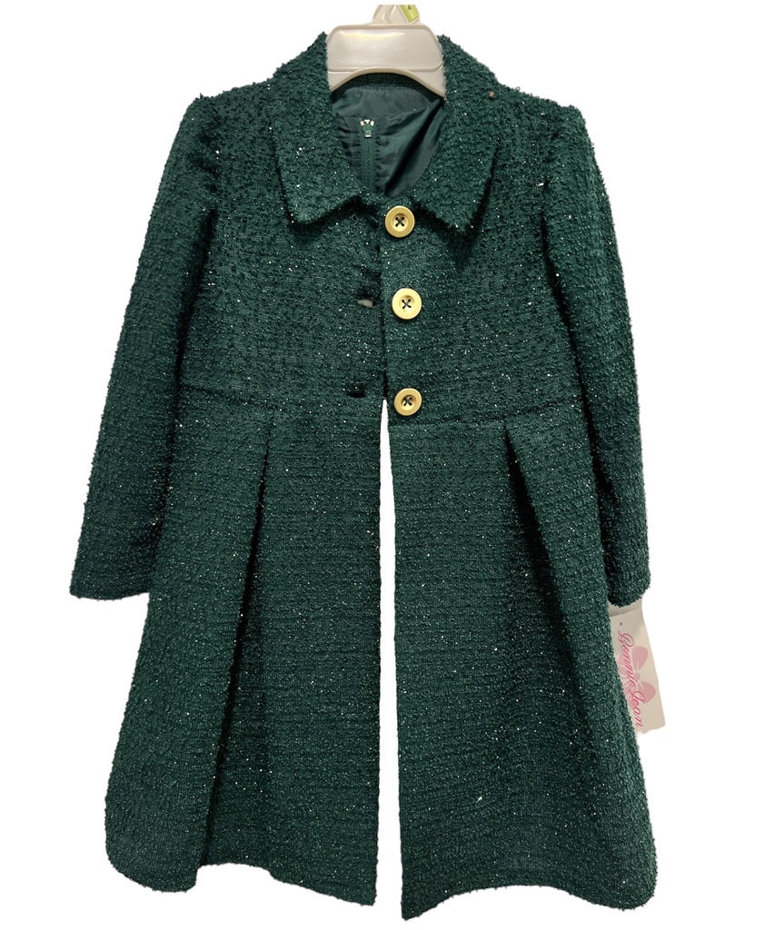 Green Party Dress w/Jacket Set