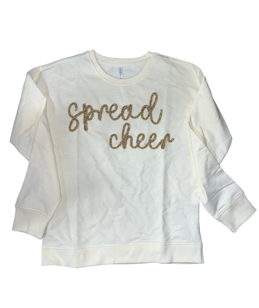 Spread Cheer Tinsel Holiday Sweater