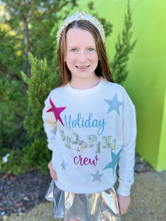 Holiday Shopping Crew Sweatshirt