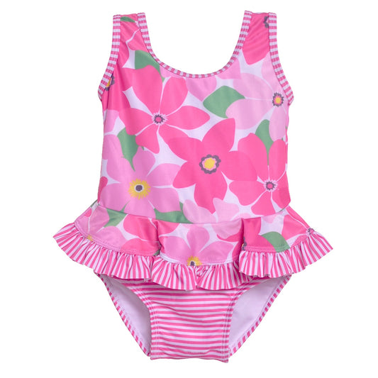 Wild Hibiscus Stella Infant Ruffle Swimsuit