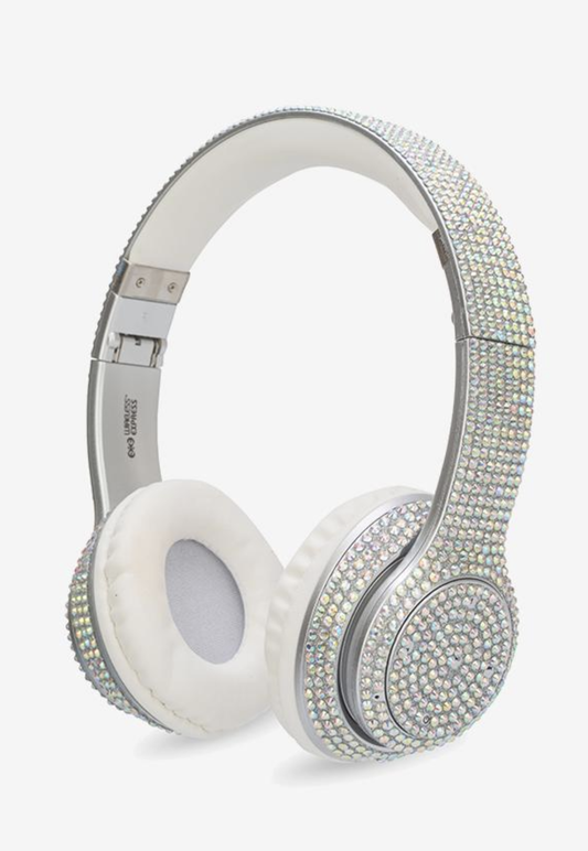 Bluetooth Iridescent Bling Headphone