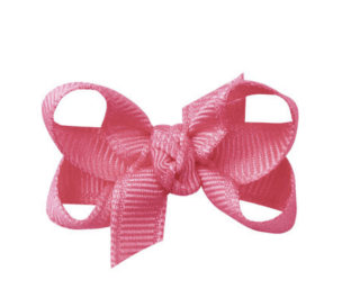 1.5'' Infant Bow Hot Pink