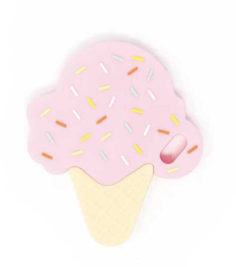 ICE CREAM SILICONE TEETHER