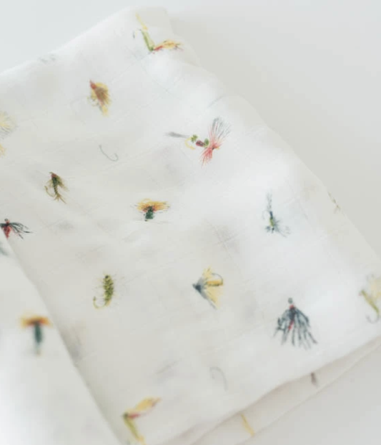 GONE FISHING  DELUXE SWADDLE