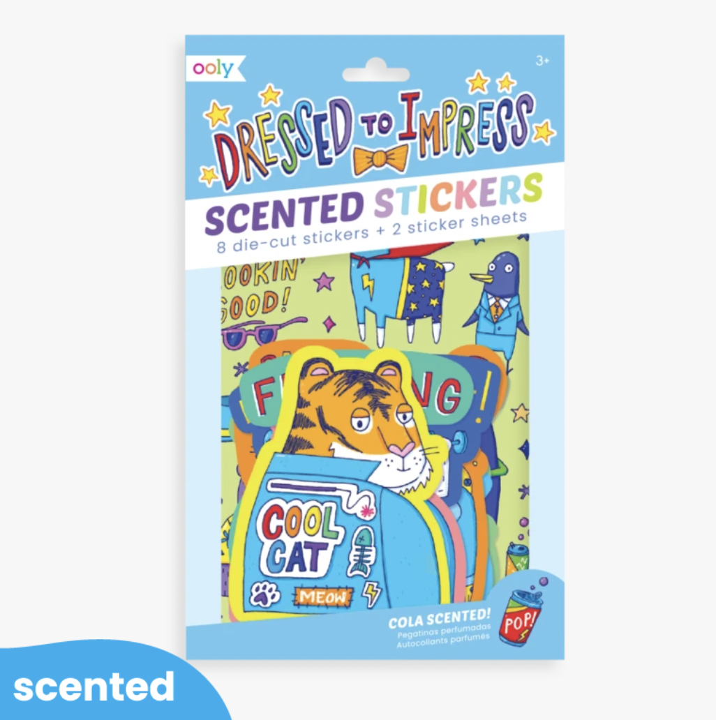 Dress to Impress Scented Stickers