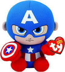 TY Captain America Plush