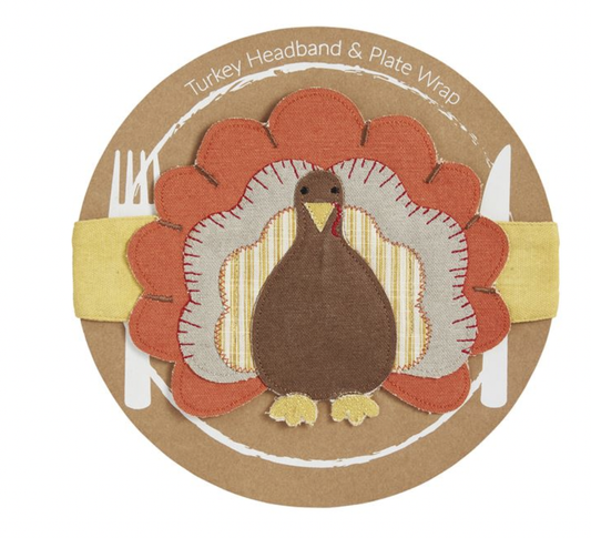 Orange Turkey Headband