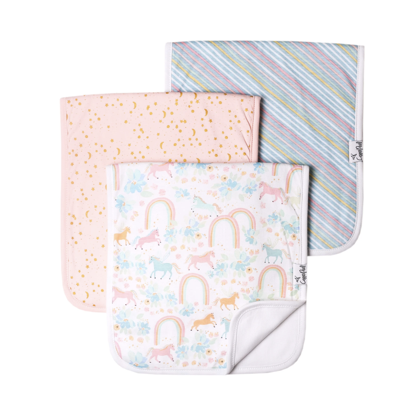 CP Whimsy Burp Cloths